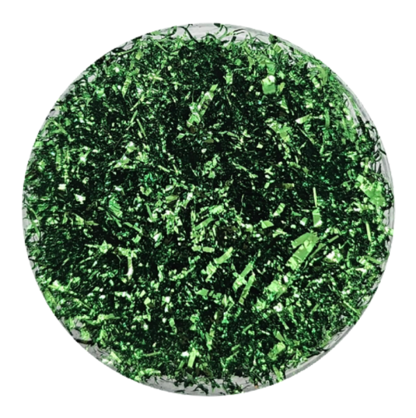 Pyłek do zdobień paznokci zielony - spiderweb green